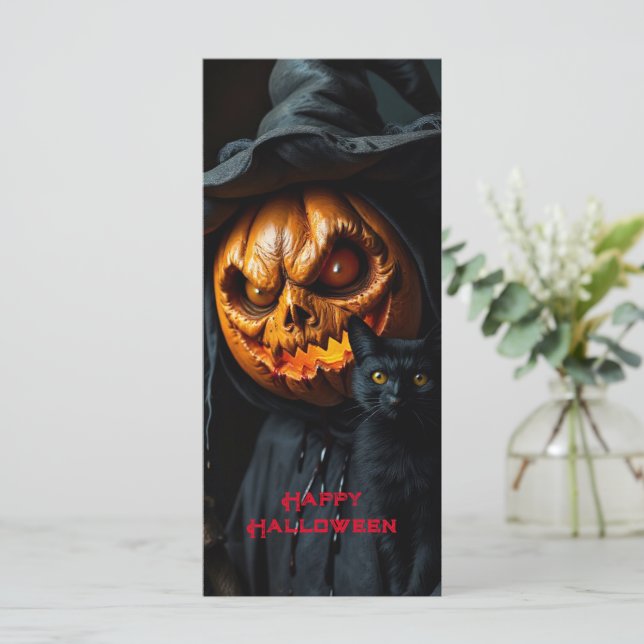 Feliz Halloween (Anverso de pie)