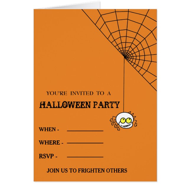 Feliz Halloween 2020 con Spider y su web (Frente)