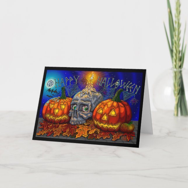Feliz Halloween ‘24 - Tarjeta de Felicitación (Anverso)