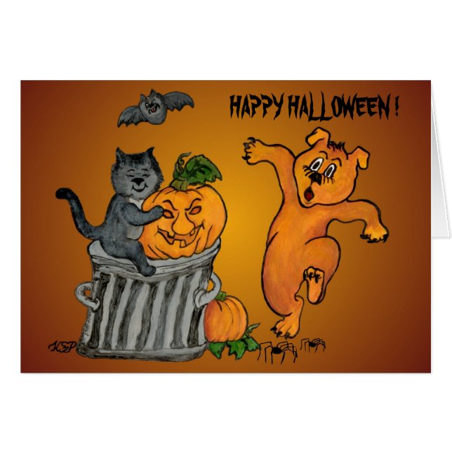 ¡Feliz Halloween! 5 (Anverso (Horizontal))
