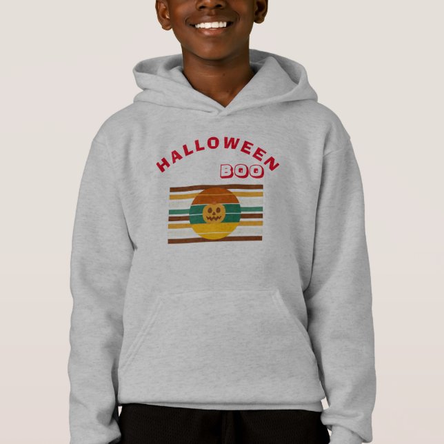 Feliz Halloween a los niños miedosos (Anverso)