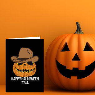 Feliz Halloween a todos Tarjeta de Jack O Lantern
