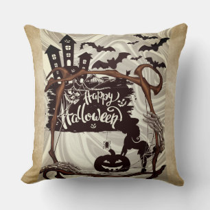 Feliz Halloween, Almohada Decorativa