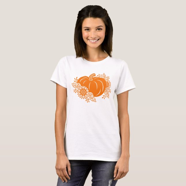 Feliz Halloween Calabaza Imprimir camiseta y ropa (Anverso completo)