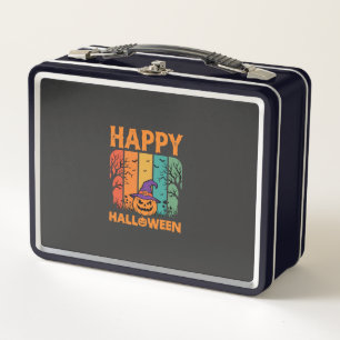 Feliz Halloween Calabaza Vector Vintage