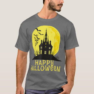 Feliz Halloween, camiseta de la casa embrujada
