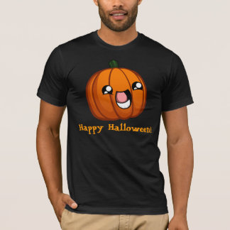 "Feliz Halloween!" Camiseta feliz de la calabaza
