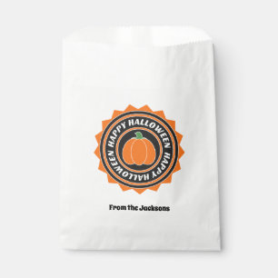Feliz Halloween con las bolsas de calabaza Goodie