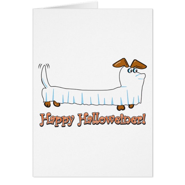 Feliz Halloween Dachshund (Frente)