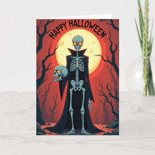 Feliz Halloween de parte de la tarjeta del Señor H