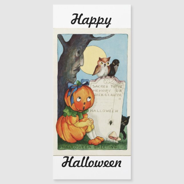 Feliz Halloween del vintage (Anverso)