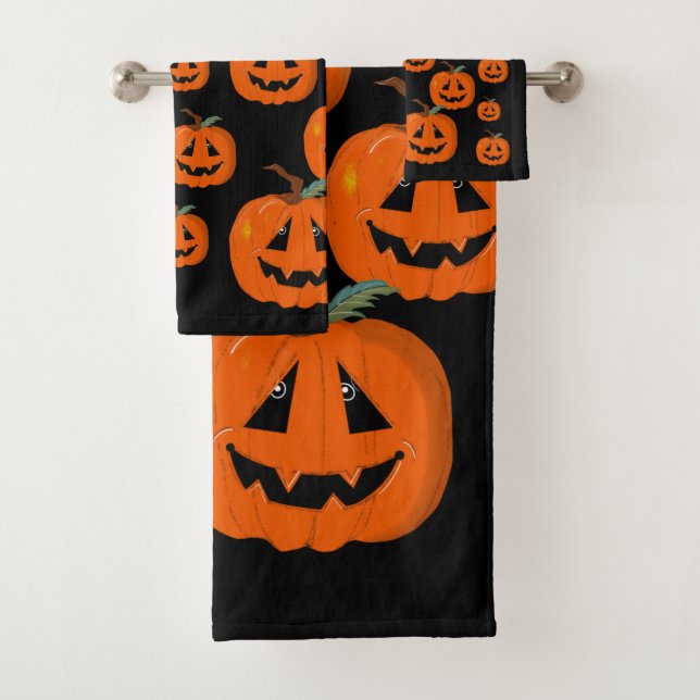 Feliz Halloween Jack O Lantern Arte ilustrativo (In situ)