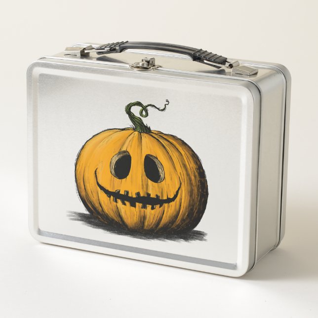 Feliz Halloween Jack O'Lantern Adulto Natural (Anverso)
