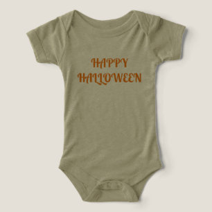 Feliz Halloween Mujer Naranja Negro
