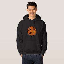 Feliz Halloween Murciélagos y Luna Sudadera