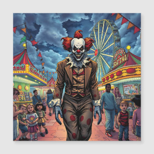 Feliz Halloween   Payaso espumoso