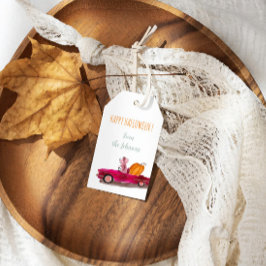 Feliz Halloween Personalizado Etiqueta de regalo d