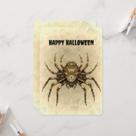 Feliz Halloween Steampunk Spider