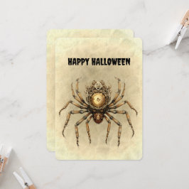 Feliz Halloween Steampunk Spider