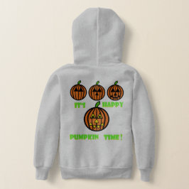 Feliz Halloween Sudadera con Capucha Calabaza Otoñ