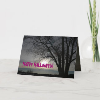 Feliz Halloween - Tarjeta de saludo