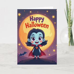 Feliz Halloween Tarjeta Estelar