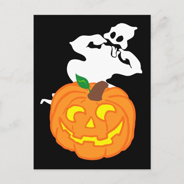 ¡Feliz Halloween! Tarjetas Postales (Anverso)