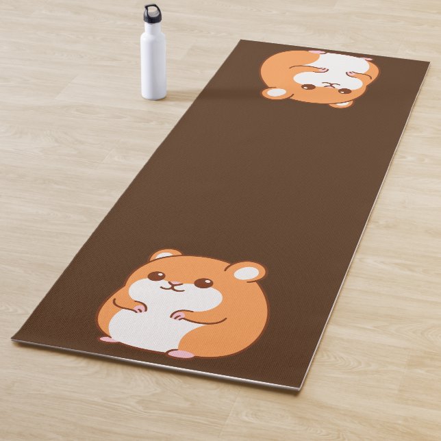 Feliz Hamster Yoga Mat (In situ)