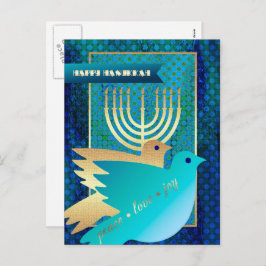 Feliz Hanukkah. Postales personalizadas de Hanukka