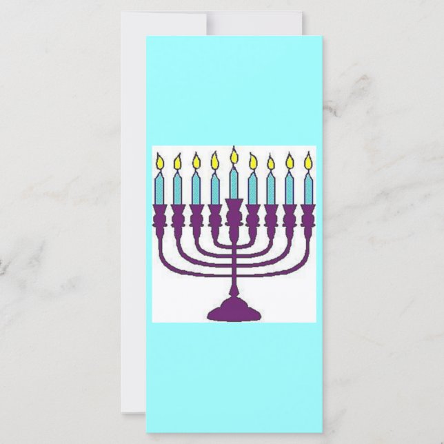 Feliz Hanukkah Shalom (Anverso)
