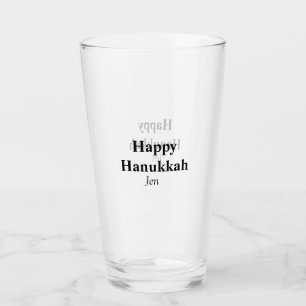 Feliz Hanukkah tu nombre imagen de texto editable