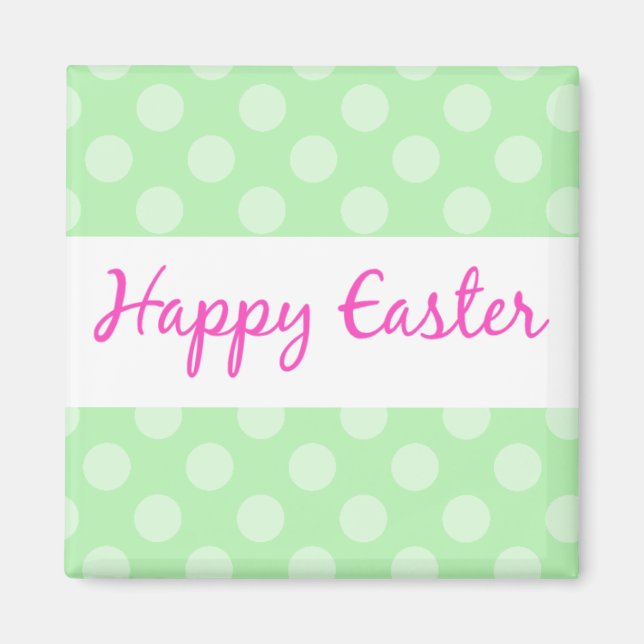 Feliz imán de Pascua (Frente)