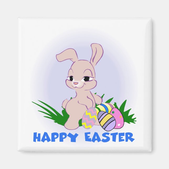 Feliz imán de Pascua (Frente)