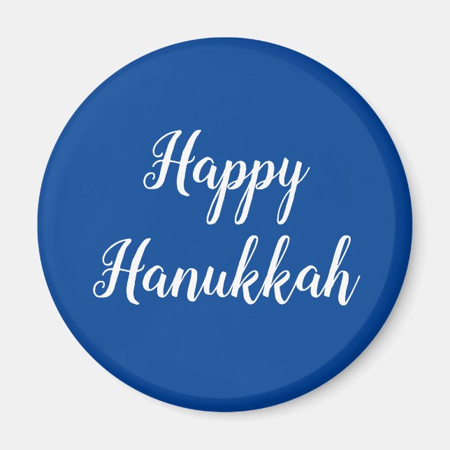 Feliz imán Hanukkah (Frente)