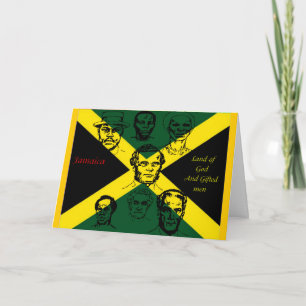 Feliz independencia tarjetas de felicitación jamai