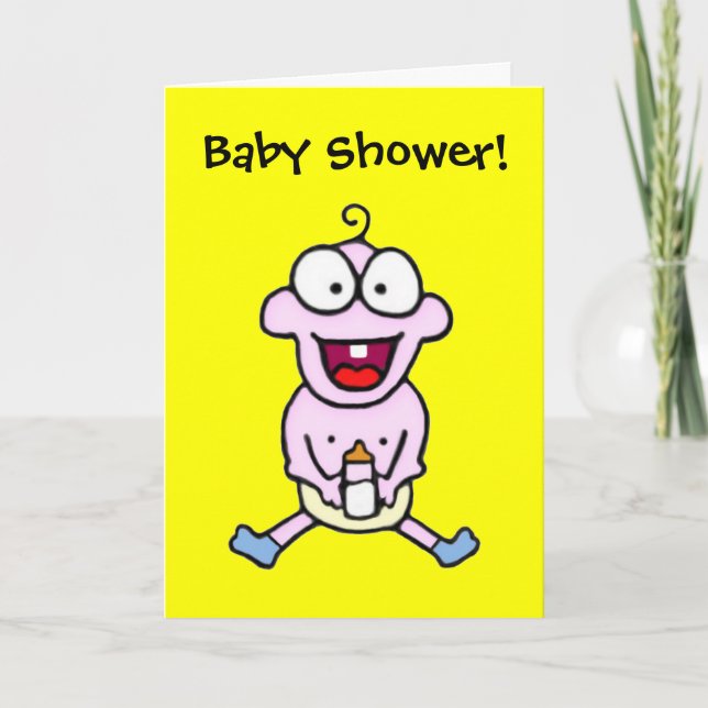 Feliz invitación a Baby Shower (Anverso)
