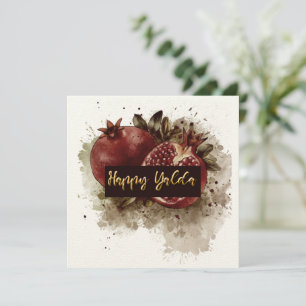 Feliz invitación a celebraciones de la noche de Ya