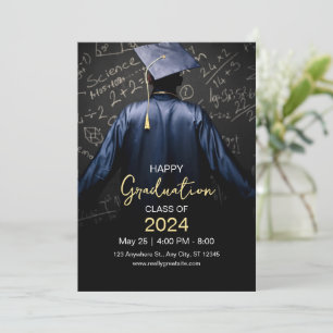 Feliz Invitación A La Graduación, Clase De 2024