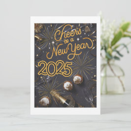 Feliz Invitación de Año Nuevo