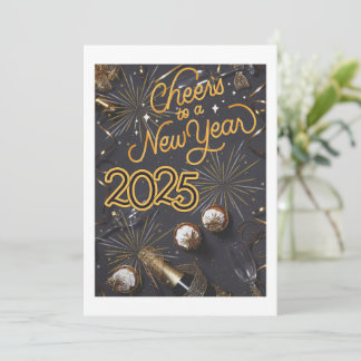 Feliz Invitación de Año Nuevo