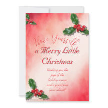 Feliz Invitación de Navidad