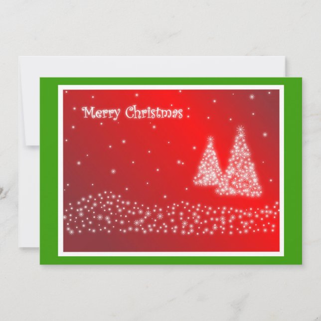 Feliz Invitación de Navidad (Anverso)