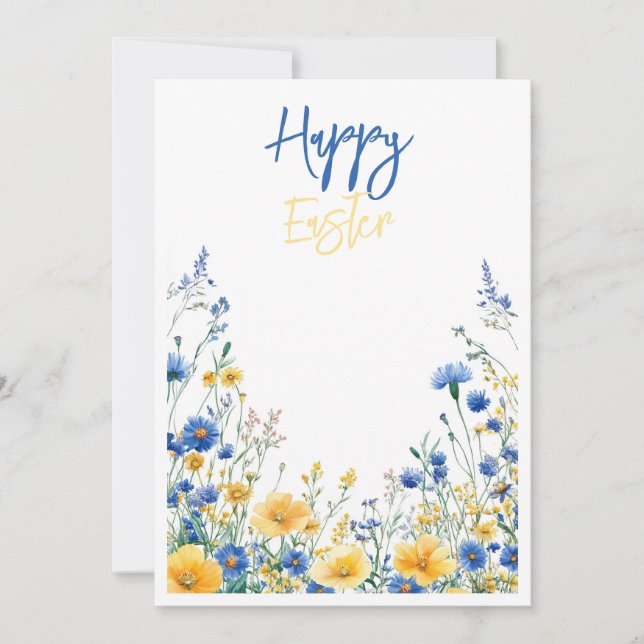 Feliz Invitación de Pascua (Anverso)