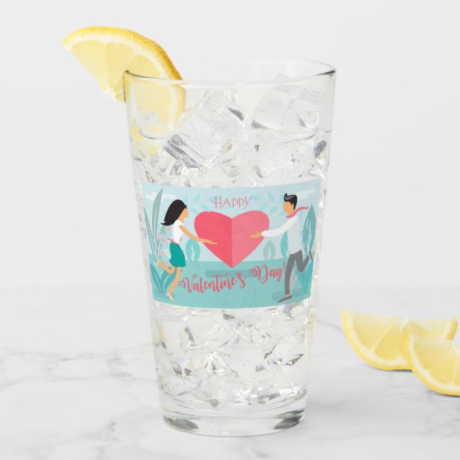 Feliz Jardín de Primavera de San Valentín (Anverso (hielo))