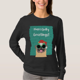 Feliz jolly saludos a Navidades camisetas