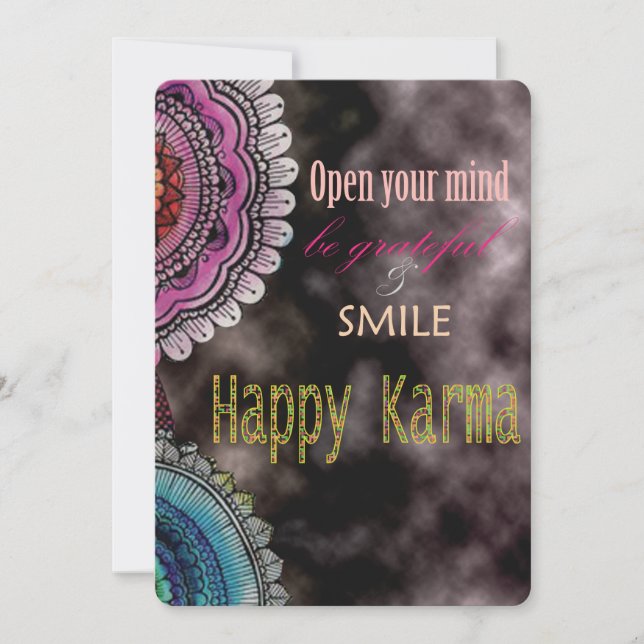 Feliz Karma (Anverso)