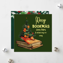 Feliz Libro-mas - Árbol de Libros de Navidad