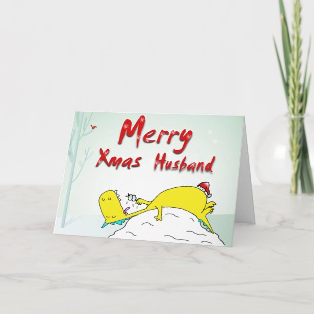 feliz marido de Navidad (Anverso)