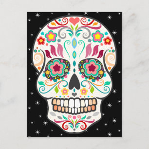 Feliz Muertos - Feliz tarjeta postal de la cesta d