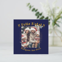 Feliz Natal e Próspero Ano caligrafía Religiosa